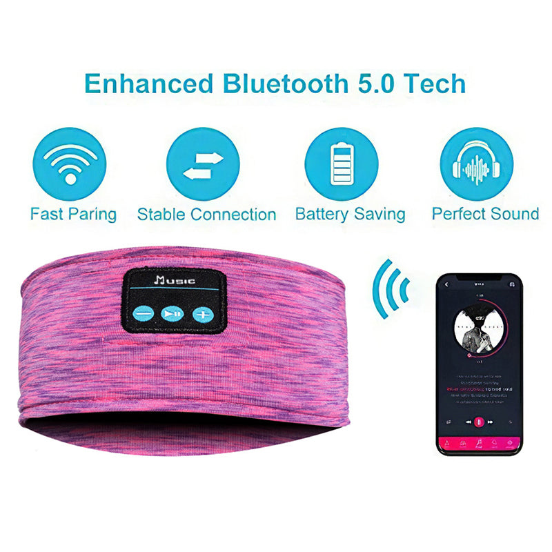 Bluetooth Headband Wireless Music Sleeping Earphone Headphone Sleep Earbud HD Stereo Speaker for Sleeping Workout Jogging Yoga Bluetooth Headband Wireless Music Sleeping Earphone Headphone Sleep Earbud HD Stereo Speaker for Sleeping Workout Jogging Yoga